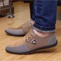 2016 mens Casual Shoes mens canvas shoes for men shoes men fashion Flats Leather brand fashion