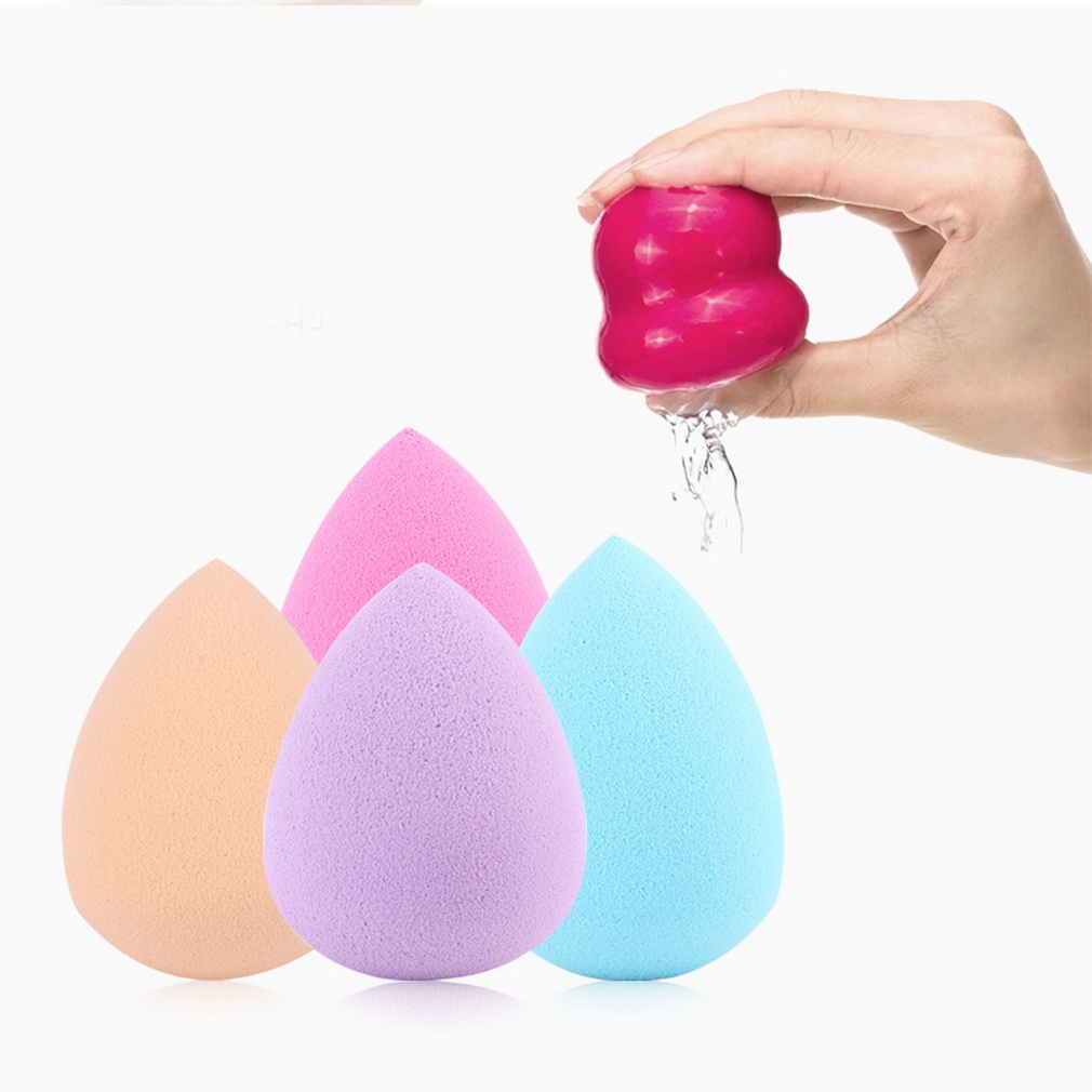 Hot sale 1Pcs Makeup Sponge Blender Water Droplets Cosmetic Puff Flawless Smooth Shaped Flawless Powder Smooth
