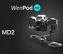 Pre-sale WenPod Official MD2 64 Bits GIMBAL Intelligent Auto Calibration 3-Axis DSLR gyropode camera fpv photography