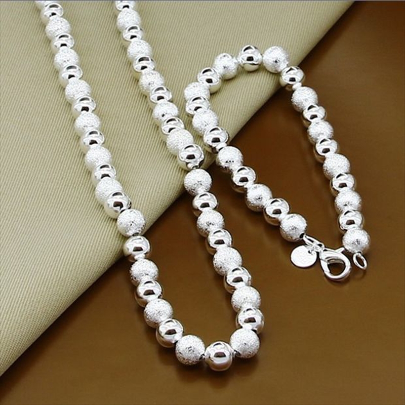2015-New-Dubai-African-Beads-925-Sterling-Silver-Jewelry-Set-Women ...