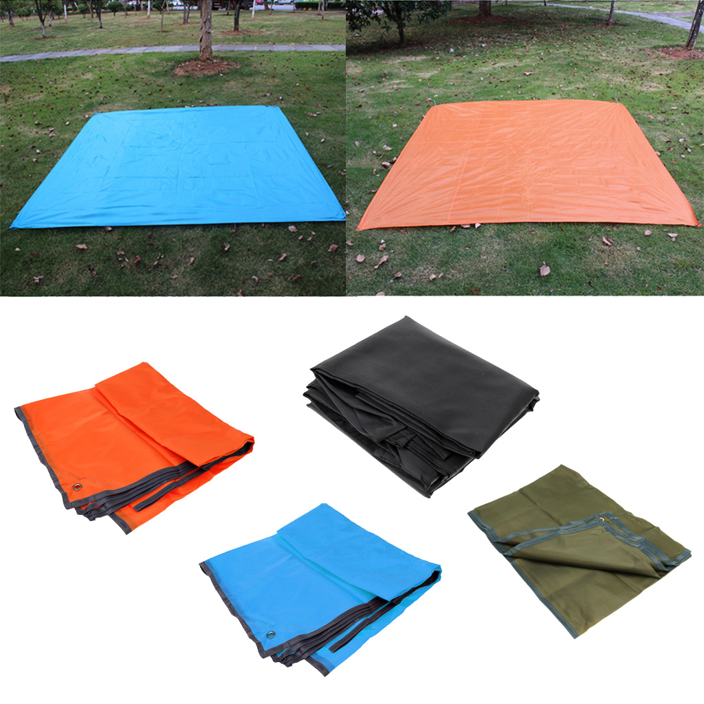 Groundsheet 6' x 4' Easy to Clean Waterproof Durable Tent Ground Sheet 180x120cm