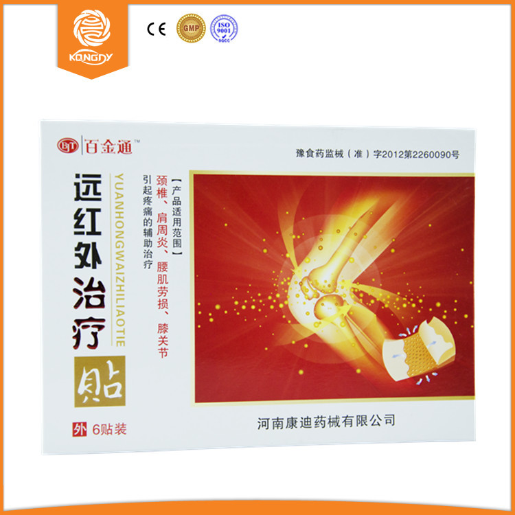 New Chinese Medical Pain Relieving Patch Back Pain Plaster 6 Patches box 7 10 cm Neck