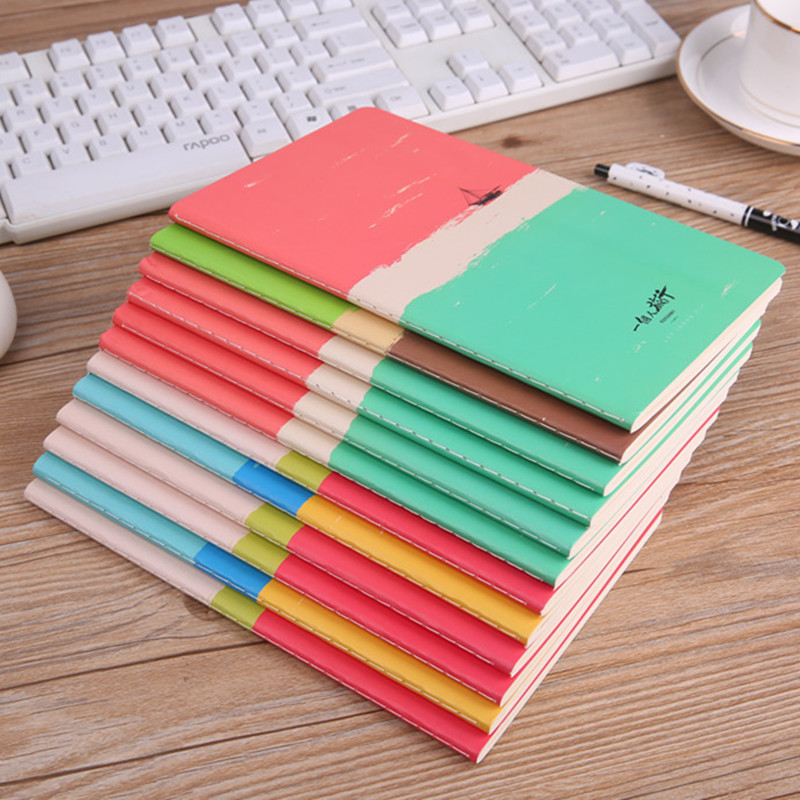 1Pcs Sent at random Notepad  Notebook Journal Diary Memo Writing Pad Stationery Office School Supplies 0539