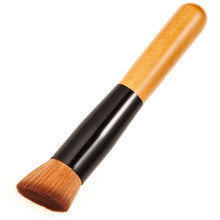 Small flat details foundation brush Universal makeup powder brush and san screen brush Oblique head brush