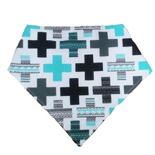 2016 baby bibs 100% cotton double layers baby bandana bibs 0-3Y kids triangle scarf boys girls scarf Children Saliva Towel