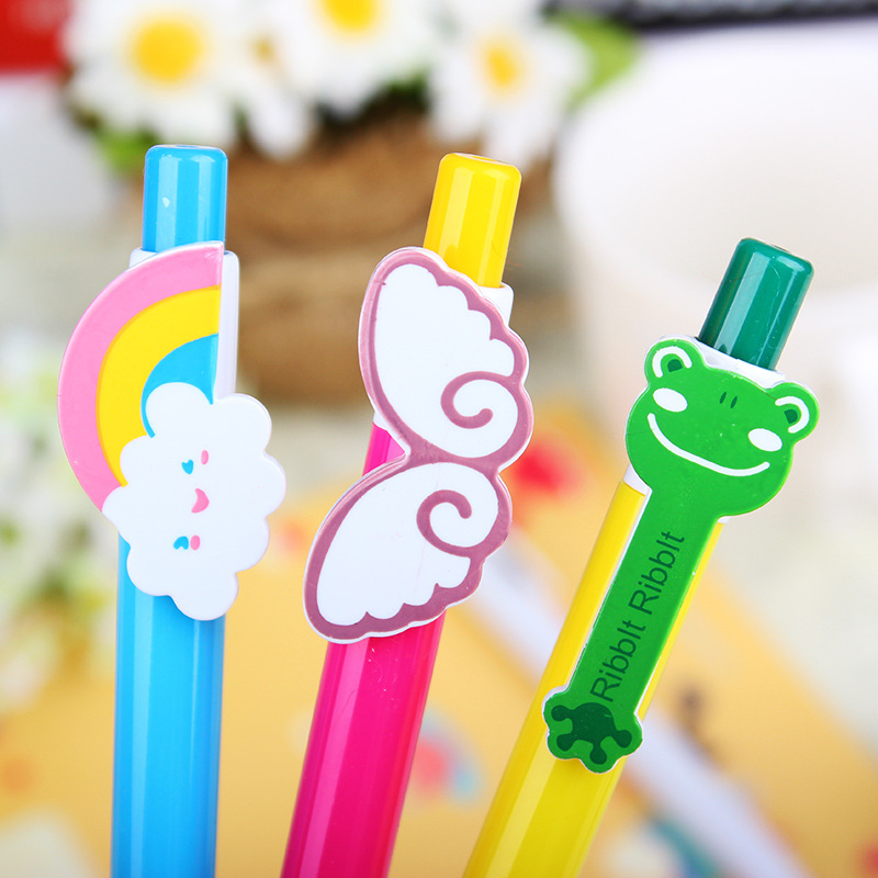 2015 Hot fresh and lovely small ball point pen to write children's school supplies pen cartoon ball pen creative personality