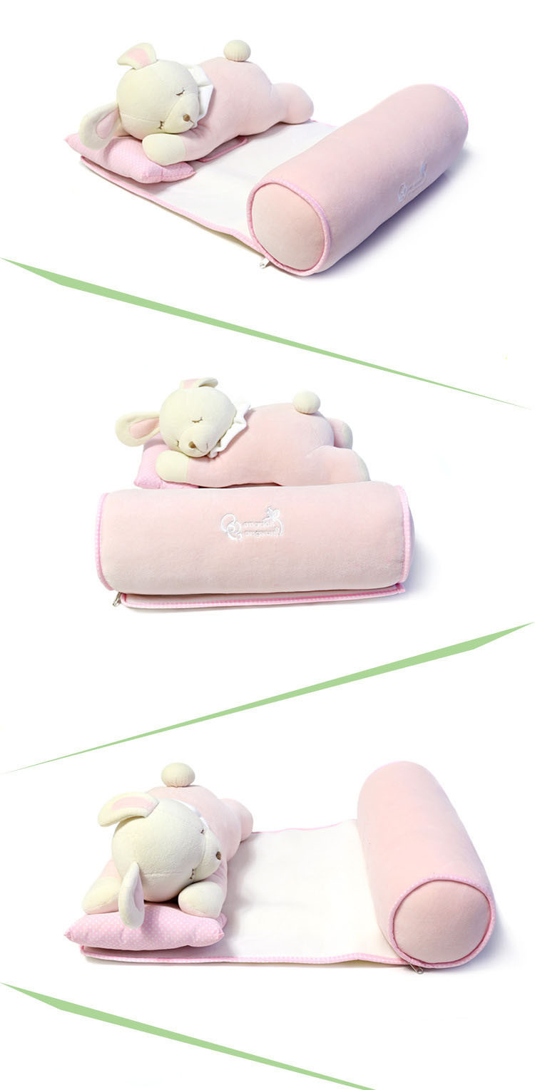 0-3 years Newborn infant pillow Brand multifunctional neck protection baby bedding set sleeping pillow with cartoon baby toys (4)