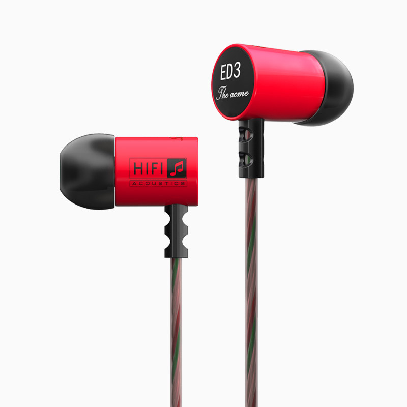 100% Original professional KZ in-ear earphone with Microphone HiFi Wire Headphones Metal Bass Stereo Dynamic Music Headset