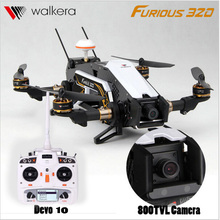 F16886/87 Walkera Furious 320 GPS RC Drone with Camera TVL800 1080P Devo10 2.4G Transmitter RTF Quadcopter OSD CFP Modular