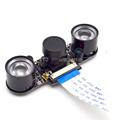 Raspberry pie wide angle FishEye camera kit LED Raspbery Pi camera infrared light lamp