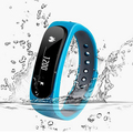 E02 Smart Bracelet Fitness Tracker Sports Waterproof Smart Wristband fit bit mi band for IOS Samsung