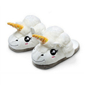 2016 New Arrival Halloween Unisex Unicorn Cotton Home Slippers Chausson Licorne Indoor Christmas Slippers Shoes