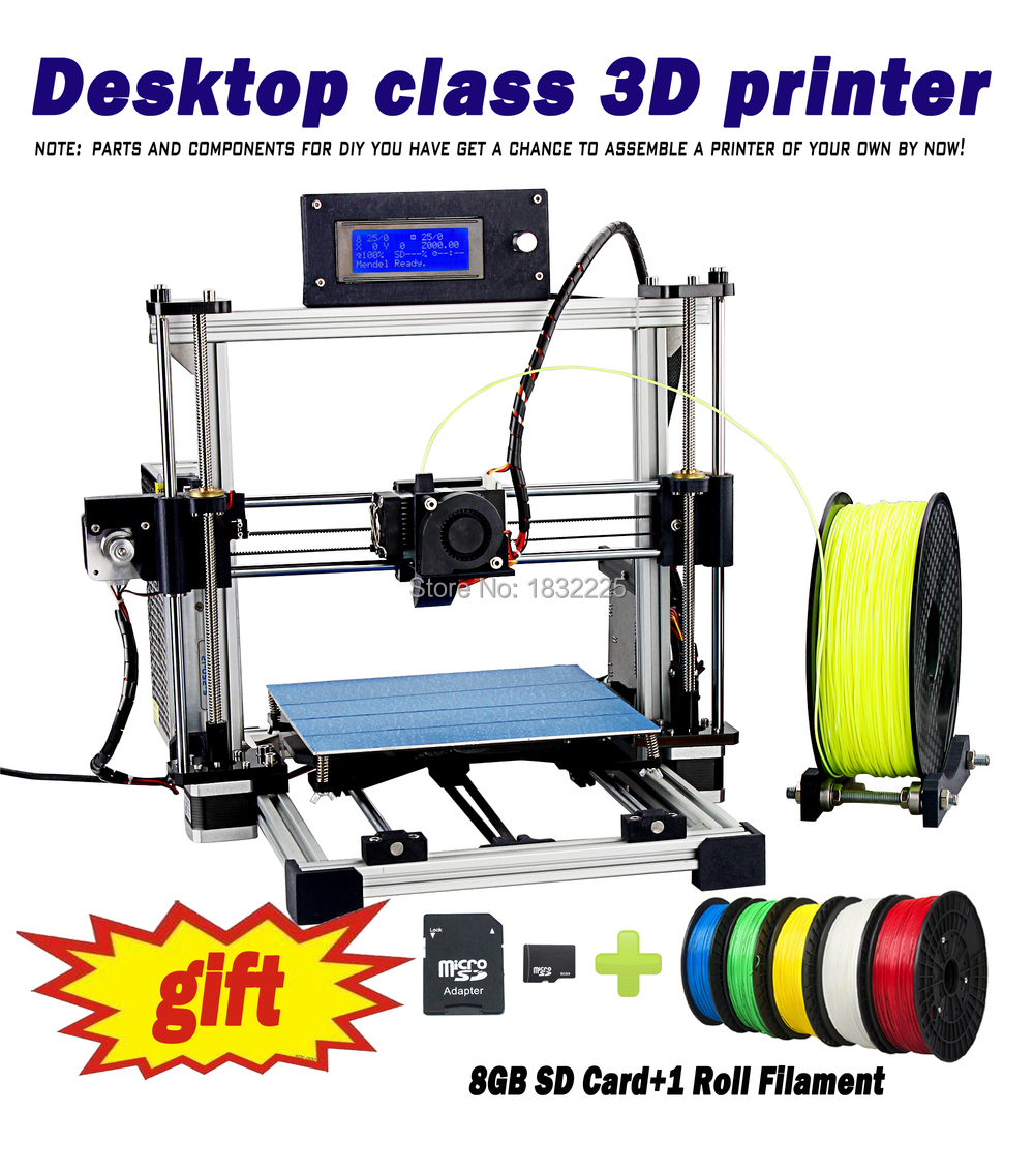 Auto leveling Big print Size Bed impressora 3d Reprap Prusa i3 DIY 3d Printer kit with