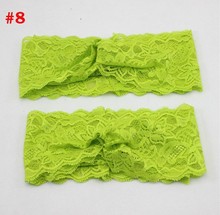 Hot Sale New Mommy and Me Lace Headband Set Turban Lace Headband Set for Mom and Baby Top Knot Lace Headwrap 1 set TD72