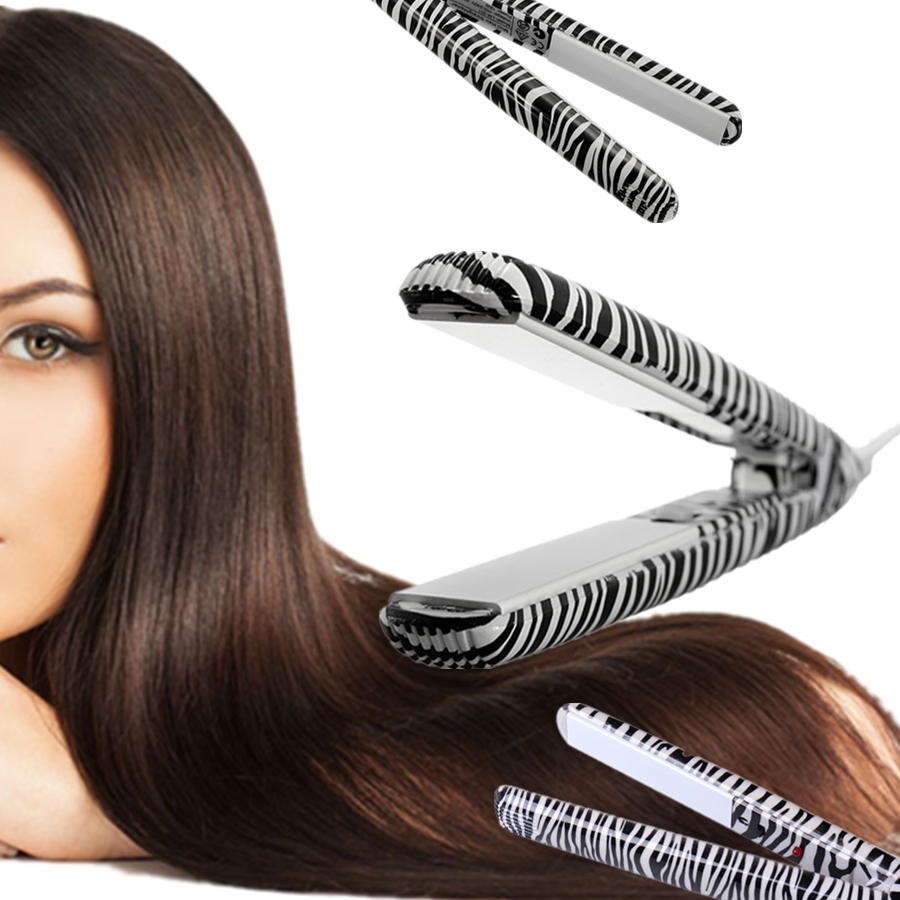 beautiful young hispanic women hair style zebra strips