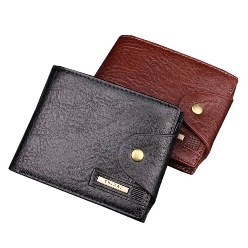 0 : Buy 2015 New Genuine Leather Wallet men brand leather purse with coin bag ...