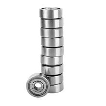 10pcs/Set 624ZZ 4x13x5mm Miniature Rubber Sealed Metal Shielded Metric Radial Ball Bearing Model for Printer Accessories