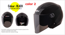 2014 New High Quality Low Price Andes Motorcycle Helmets Open Face Motorcycle Accessories Parts Helmets