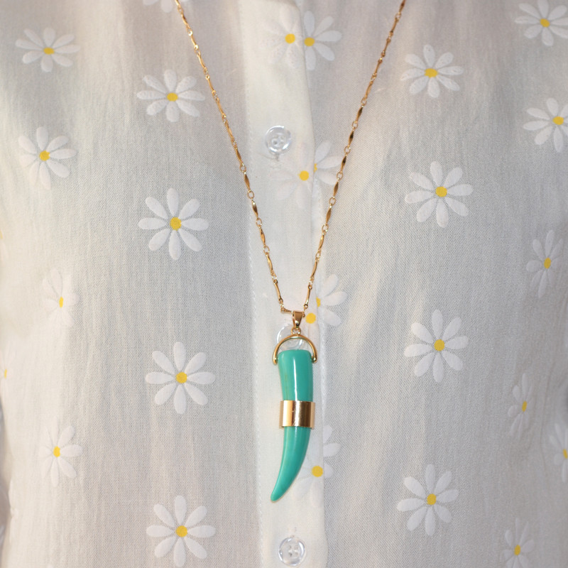 turquoise pendant necklace