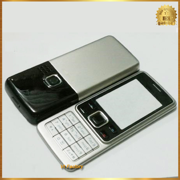 Brand New Silver Full Complete Housing Cover Case+ Keypad Back Cover For Nokia 6300 N6300 Full Housing +Tools Free Tracking No.