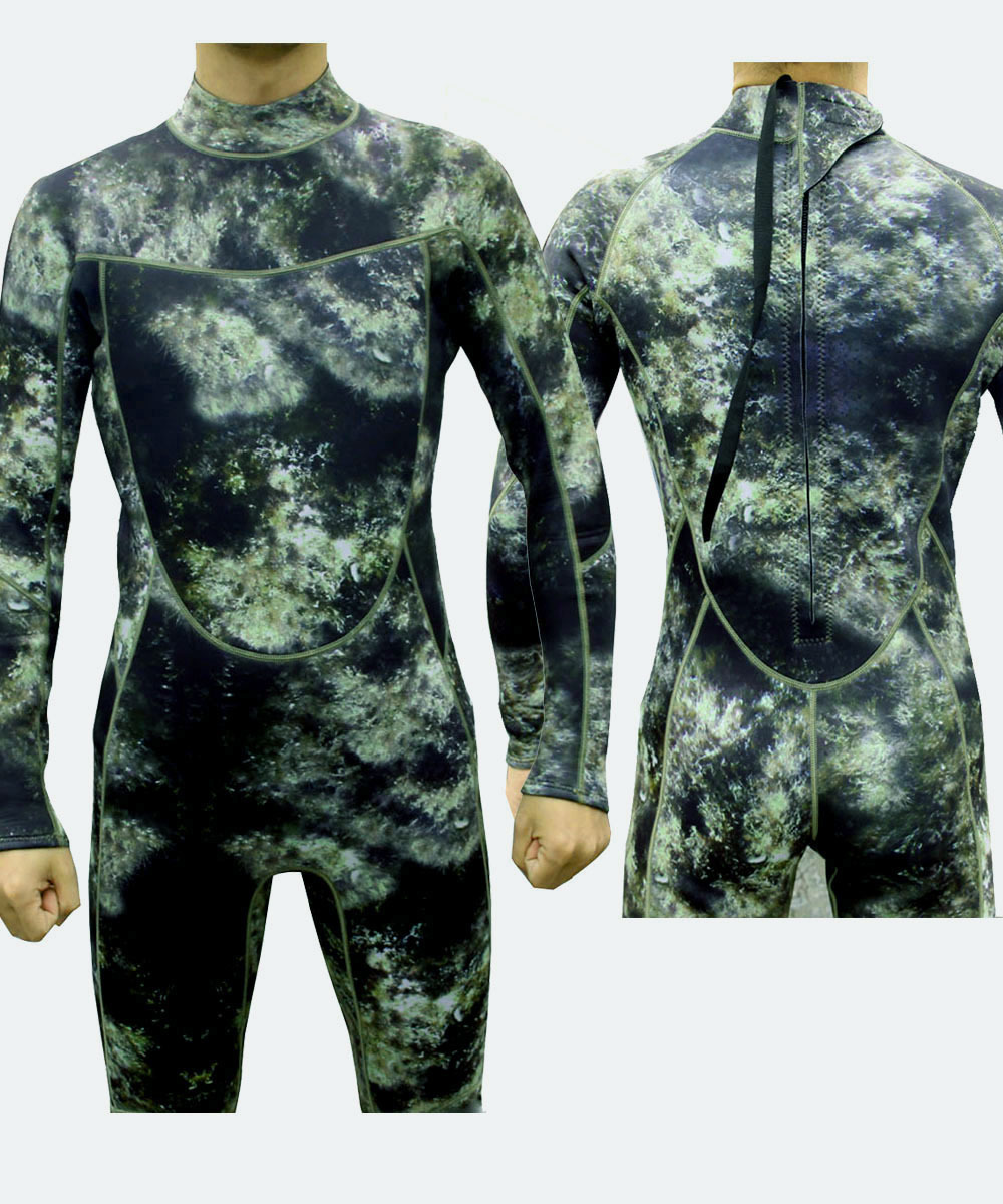 3mm Neoprene Wetsuits SCR Camo Neoprene Wetsuit Surfing for unisex in