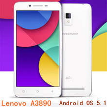 Original Lenovo A8 A3890 5 0 FDD LTE 4G Android OS 5 1 Smart Phone MTK6735