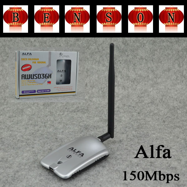 Alfa Network Wifi Network Usb Adapter With 5Dbi Antenna