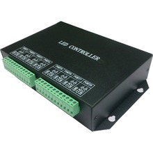 Из светодиодов поддержка контроллера DMX512 WS2811 WS2812 ucs1903, и т . д .. соединение мастер или компьютера, 8 разъём(ов) привода 8192 пикселей. мощное программное обеспечение