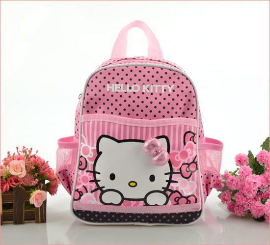 mini hello kitty cartoom school backpack (5)