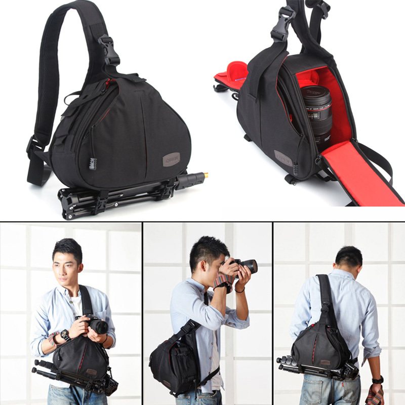 Camera Bag Case Caden K1 Shoulder  Waterproof Bag Camera Bag Camera  strap Video Portable diagonal Triangle Carry Case