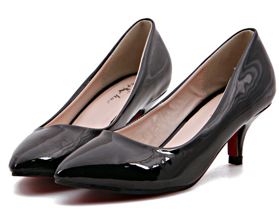 two inch heel pumps