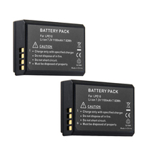 MELASTA 2pcs Battery for Canon LP-E10 EOS 1100D EOS Rebel T3 T5 EOS Kiss X50 Digital SLR Camera Replacement Lithium-Ion Battery