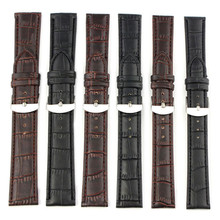 Best seller Sporting Goods High Quality Soft Sweatband Genuine Leather Strap Steel Buckle Wrist Watch Band