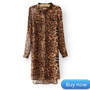 2014-New-Hot-European-And-American-Retro-Long-Sleeve-Leopard-Print-Dress-Lady-s-Chiffon-Double