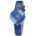 Women Brand Luxury Watches Relogios Feminino Big Rhinestone Irregular Shape Dress Watches ladies leather watches clock