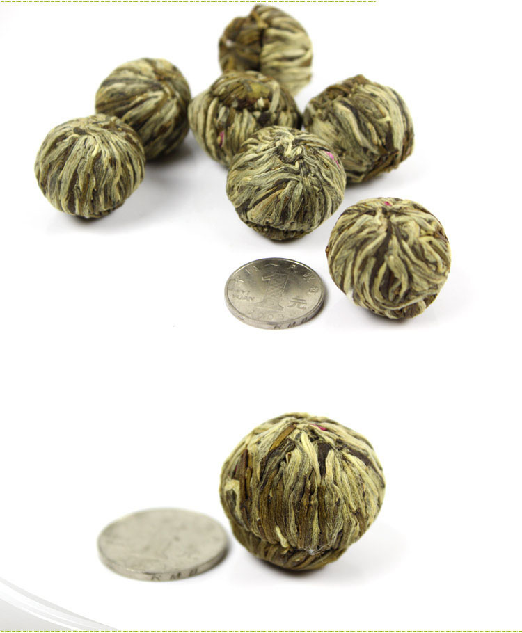 Different Types of Handmade Atistic Blooming Flower Tea Ball Jasmine Fairy Scented for Health Care Products