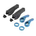 Anti slip Road Cycling Mountain Bike Grips Rubber and Aluminum Alloy Integrated mtb Handle Bicycle Grips