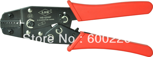 Mini Crimping Tool HS-02WF for cable ferrules 0.14-2.5mm2 crimper, ratchet crimping plier