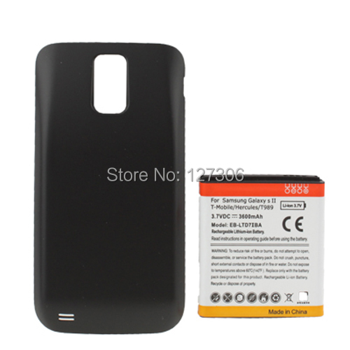 Mobile Phone Battery Cover Back Door for Samsung Galaxy S II T Mobile Hercules T989