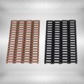 Tactical Gun Accessories 4pcs set 17 Slot Heat Resistant Rifle Handguard Weaver Picatinny Ladder Rail Rubber