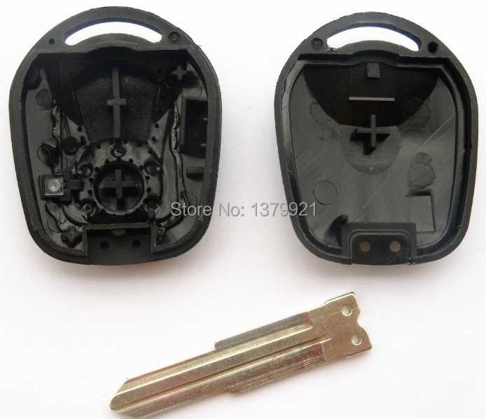 Remote Key Shell for SSANGYONG key Actyon Kyron Rexton key Case Cover Fob 2 Button