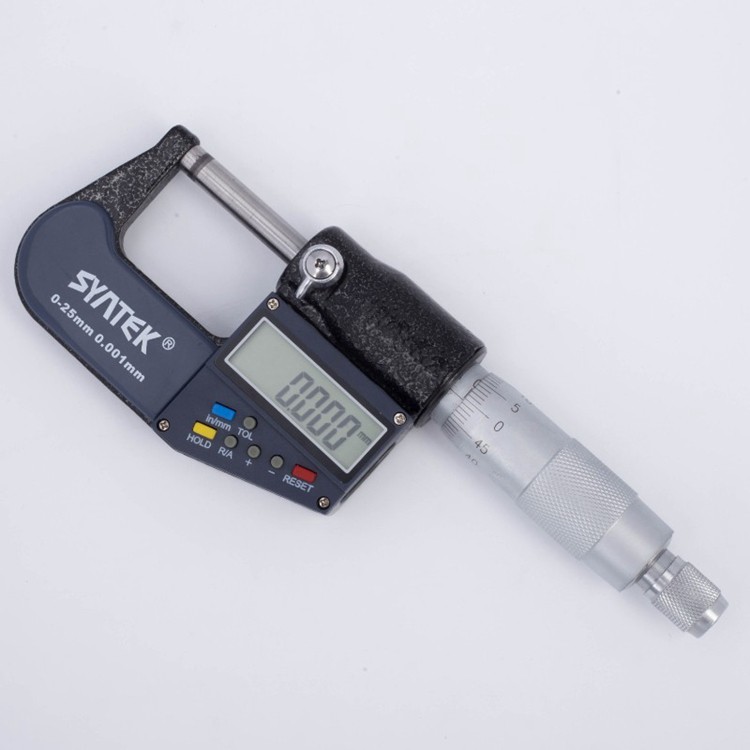 Description Picture 4 of item0-100mm Digital Micrometer 0.001mm Electronic Outside Micrometers Multifunction LCD Vernier Caliper Thickness Gauge Measure Tool