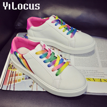 Fashion 2016 Women Platform Canvas Casual Shoes Woman Breathable Colorful Outdoor Footwear Zapatos Mujer Zapatillas Deportivas