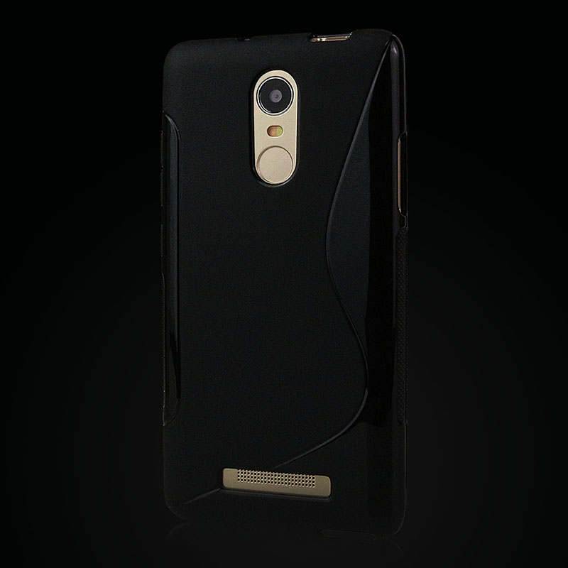 S lines Xiaomi Redmi Note 3 Case High Quality Matte Silicone TPU Protector Case Back Cover