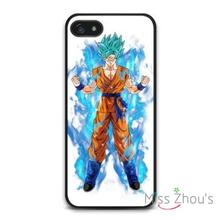 Goku Super Saiyan Dragon Ball back skins mobile cellphone cases for iphone 4/4s 5/5s 5c SE 6/6s plus ipod touch 4/5/6