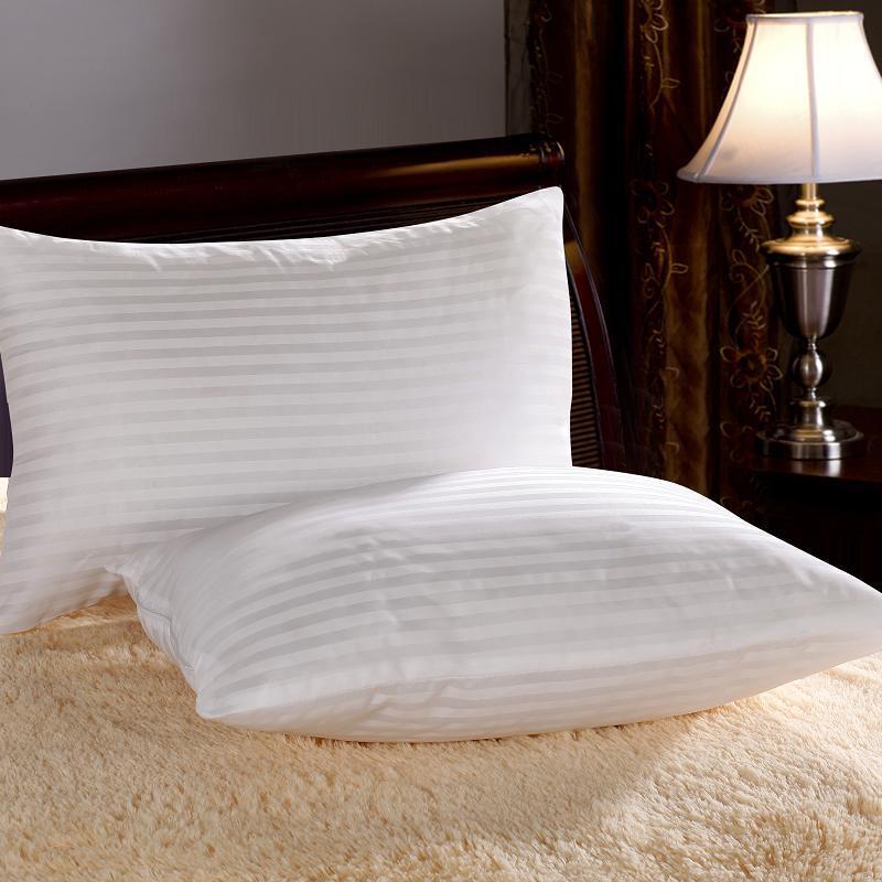 100% feather Pillows 40*60cm neck pillow Five-Star Hotel Feather Silk/ Light Pillows/ Zero Pressure memory foam pillow