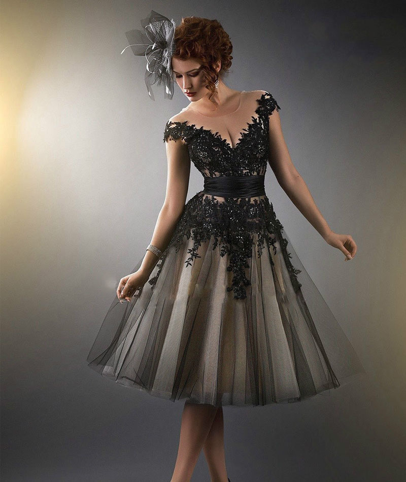Gallery For gt; Elegant Black Cocktail Dress