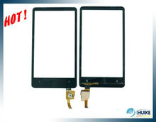 5pcs/lot!!1000% original Original Digitizer Touch Screen Glass parts FOR HD7 HD 7 T9292 WINDOW LCD Replacement +Free Shipping