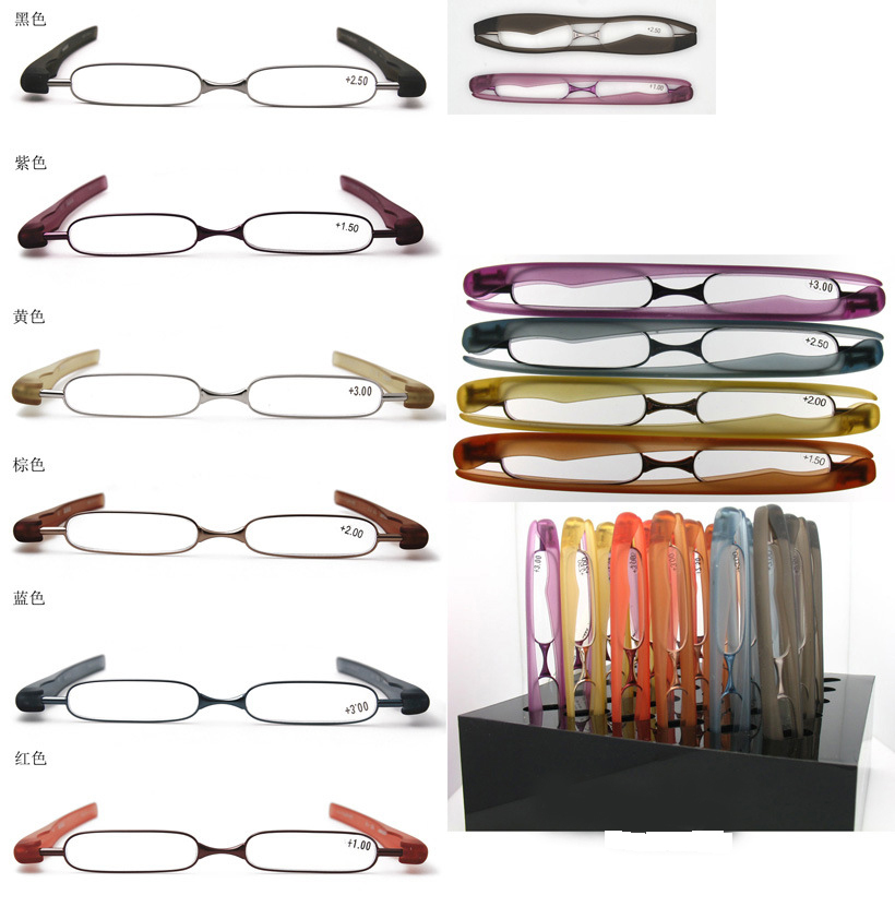 Slim narrow lenses super lite foldable muticolor portable men women