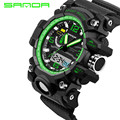 2017 new SANDA men s sports watch waterproof sports military watch luxury simulation fashion men s